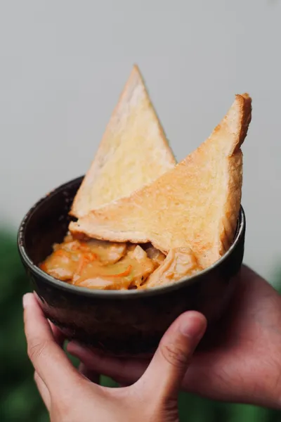 Cheesy korean flavor with a kick